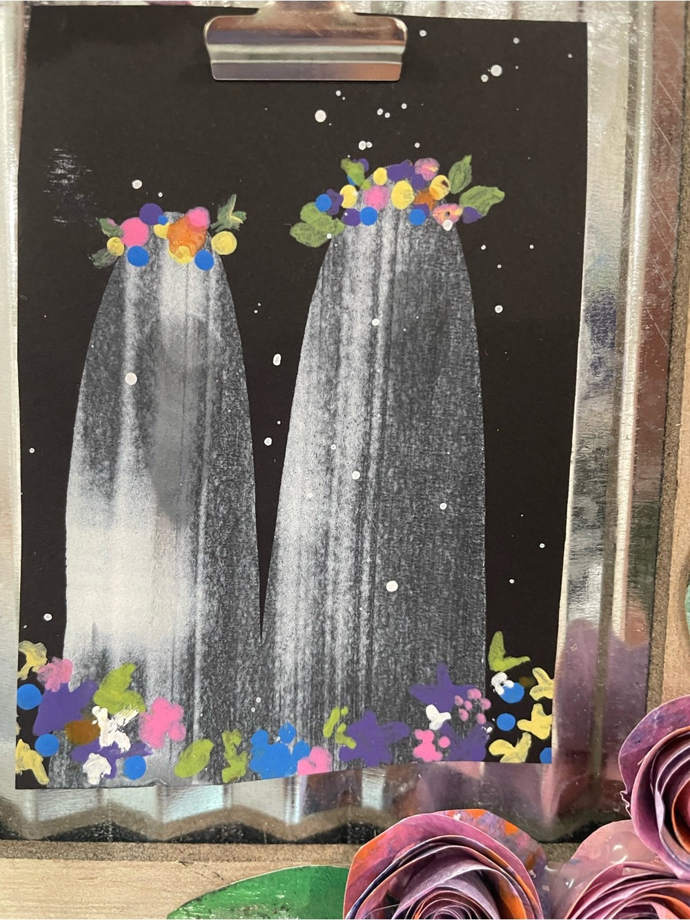Garden Spirits framed Art - Picture 3 of 3